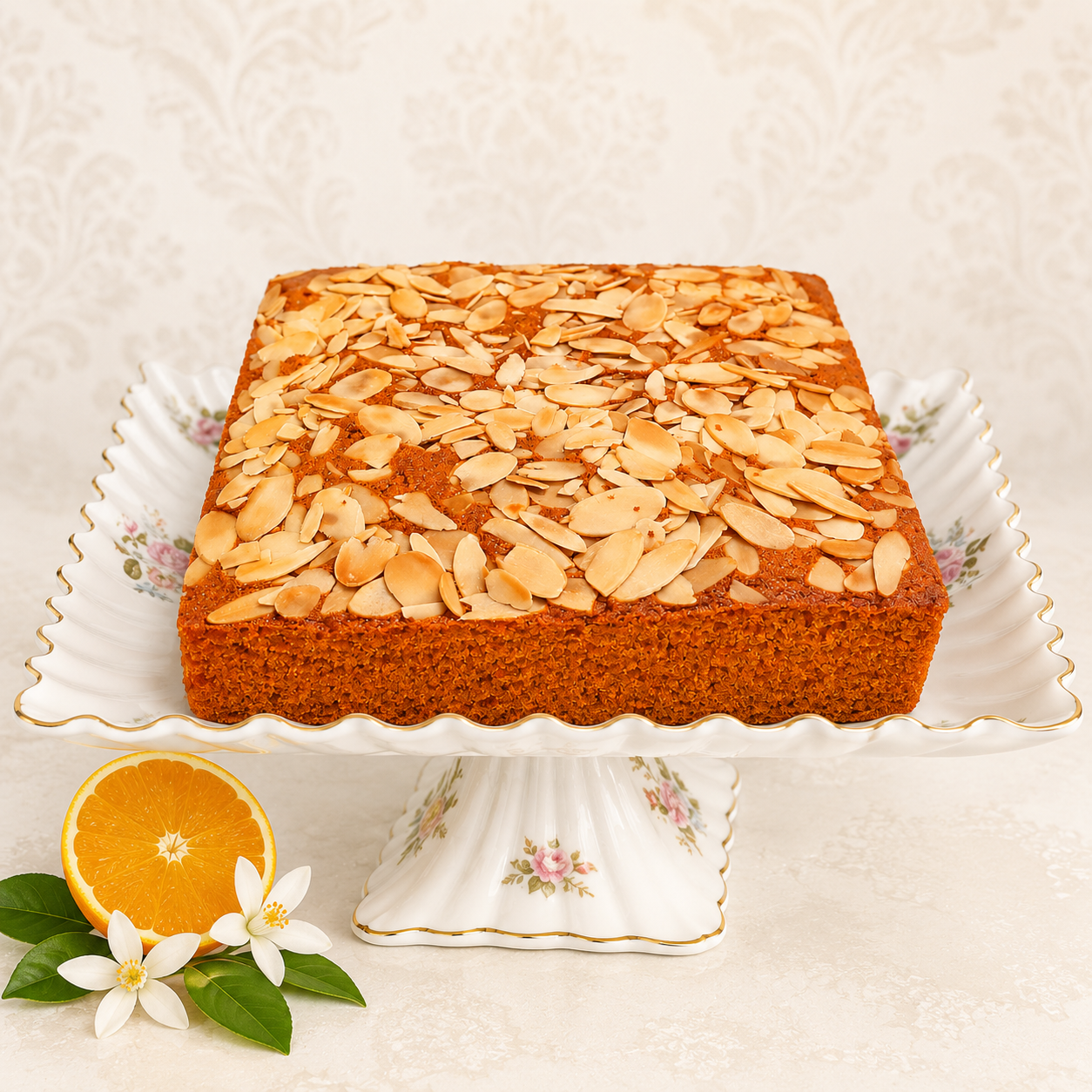 Almond Orange Tea Loaf – Crust & Crumble Bakers