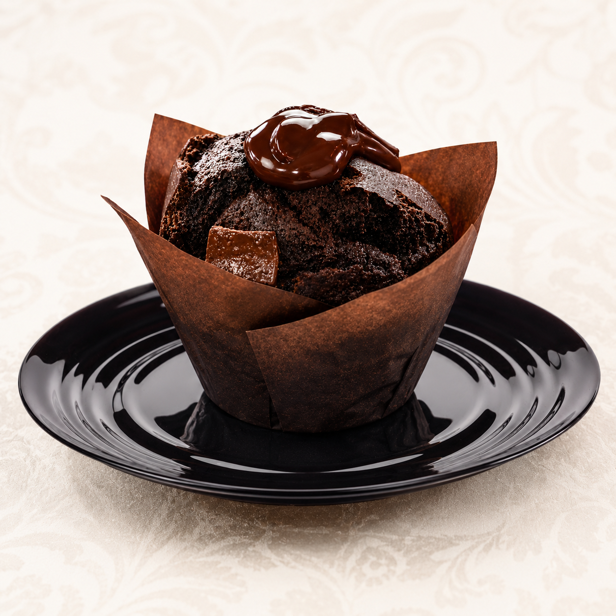 Double Chocolate Muffins — Molten Centre – Crust & Crumble Bakers
