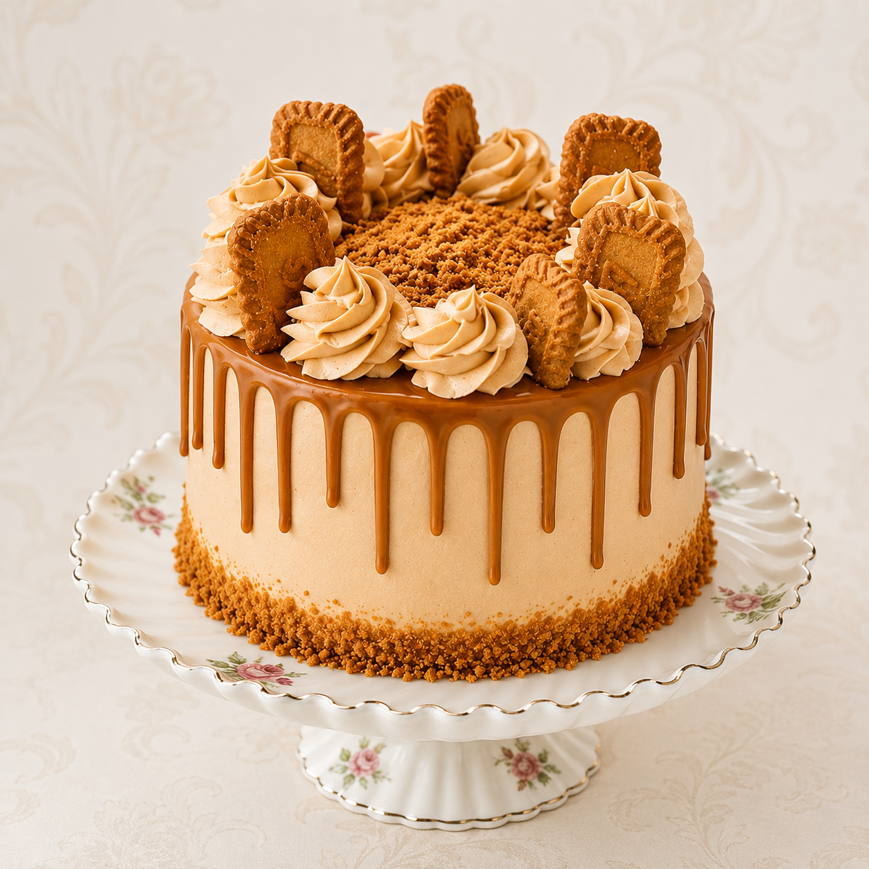Caramelised Biscoff Reserve Cake – Crust & Crumble Bakers