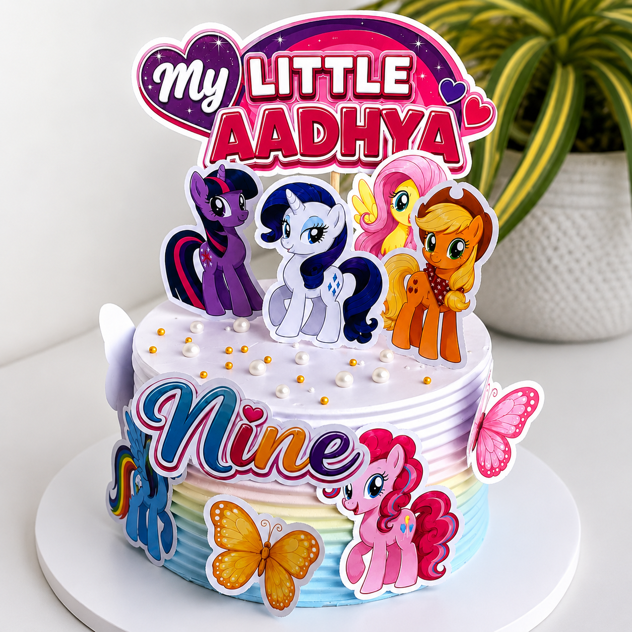 My Little Pony Theme Chocolate Cake – Crust & Crumble Bakers