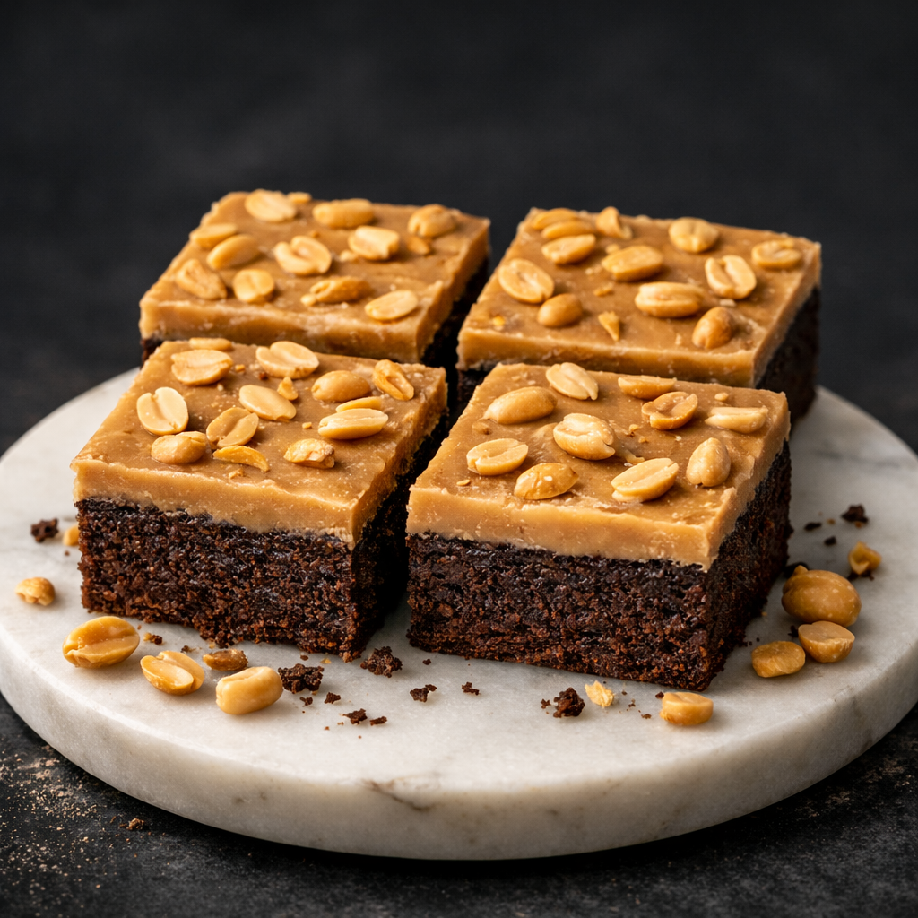 Peanut Butter Fudge Brownie – Crust & Crumble Bakers