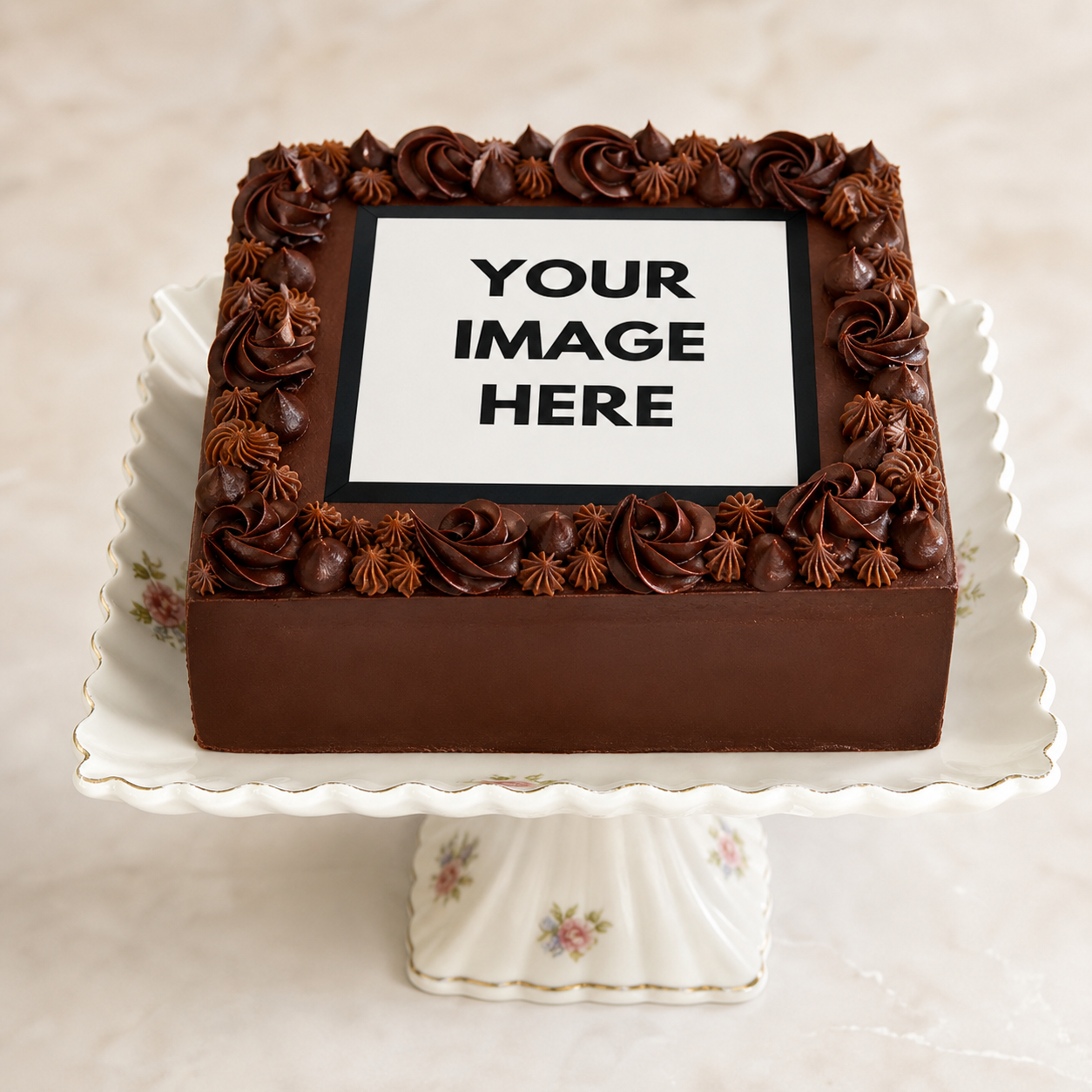 Bespoke Memory Photo Cake – Crust & Crumble Bakers