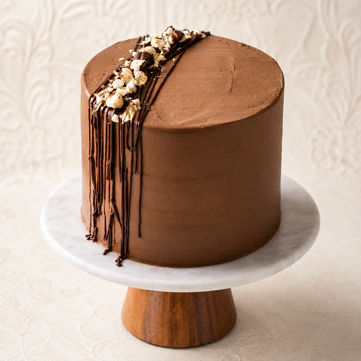 Velvet Milk Chocolate Tower – Crust & Crumble Bakers