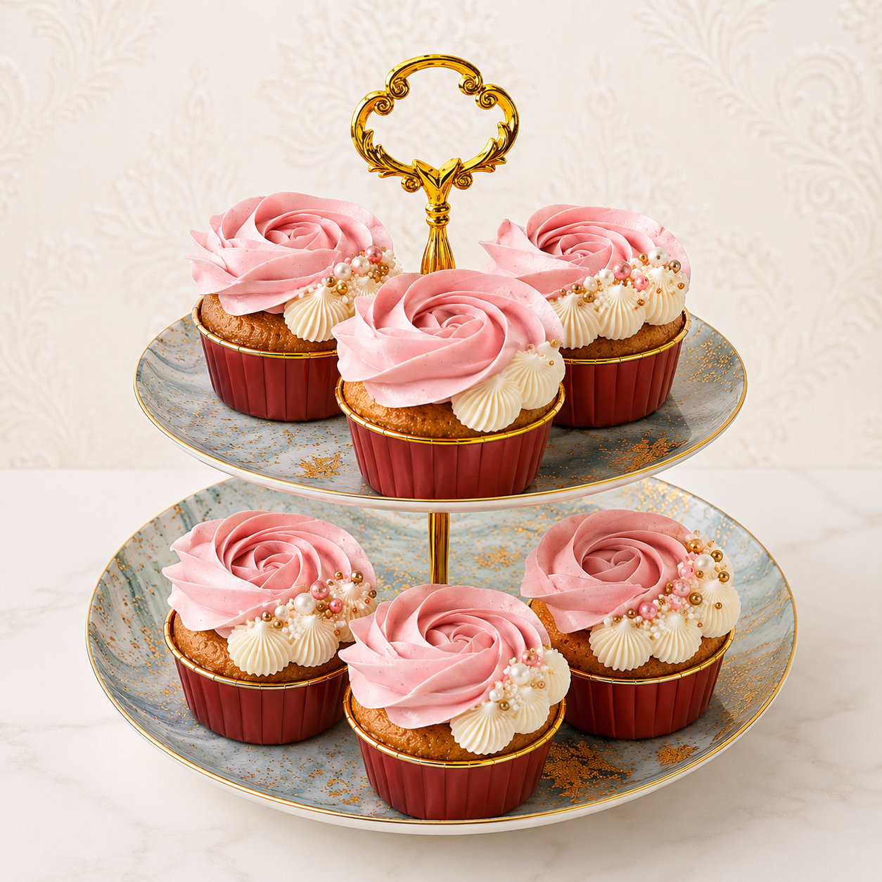 Designer Vanilla Cupcakes – Crust & Crumble Bakers